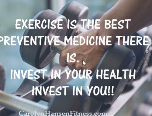Exercise is the Best Preventive Medicine There Is